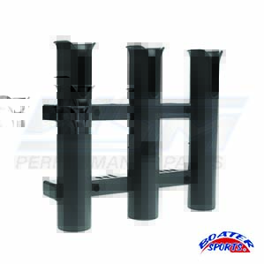 stangholdere 3-rack - sort nylon - 52215