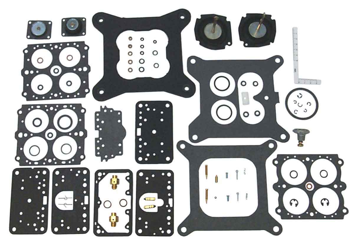 OMC Holley 4 bbl carb sæt - 982540