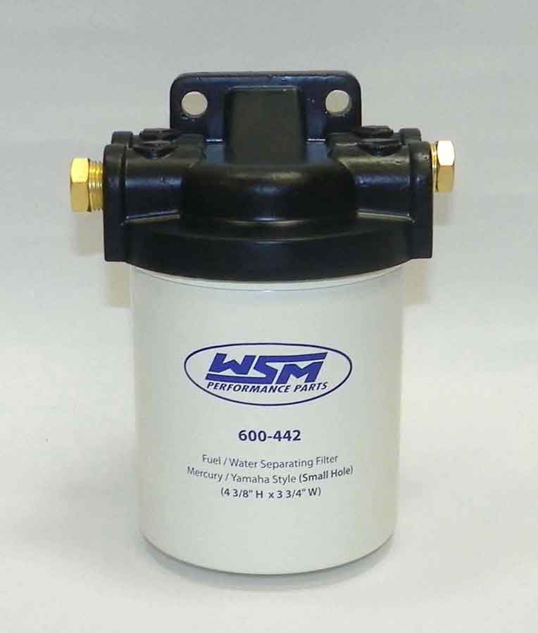 Mercury / Yamaha brændstof vandudskiller sæt 10 mikron 3/8 npt - 60044201K
