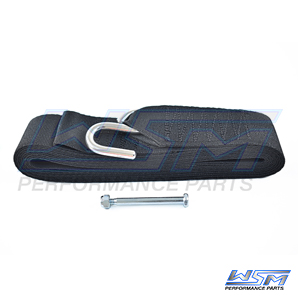Trailer Winch Strap 2'' x 15' w/ Stainless Hook - 59816