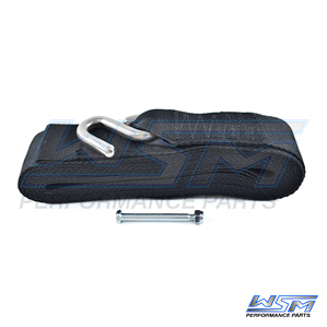Trailer Winch Strap 2'' x 25' w/ Stainless Hook - 72111