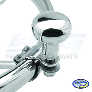 Steering Wheel Knob Stainless Steel - 70255