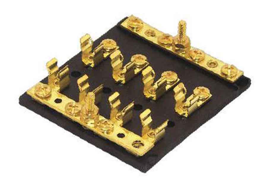 Fuse Terminal Block: 4 Gang - 70522