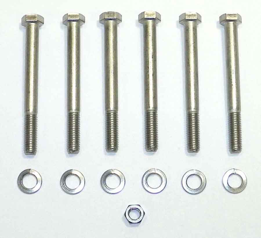 Johnson / Evinrude 60/70 hk 3 cyl looper Powerhead monteringsbolte (6 pack) - 810140