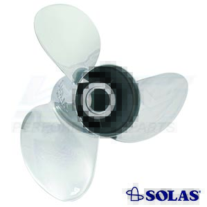 solas rubex ns3 prop univ ss klinge (nav påkrævet) 40-140hp (13.5x13) - 943113813