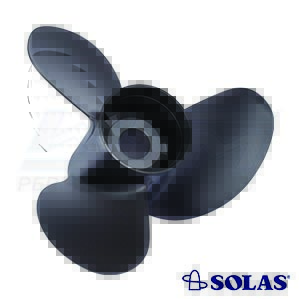 solas rubex 3 prop univ alum klinge (hub req.) 135-300hp (15.5x11) - 951115511