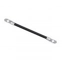 batterikabel - premade - sort 4 ga. m / 3/8 eye - 49 i.