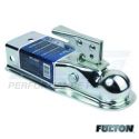 trailer kobling - zink finish -. 3 i kanal for 2 i bolden.