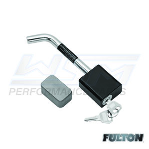 Receiver Lock: 1/2'' For 1-1/4'' Square Receivers & Fifth Wheel Base Rails - FT63224