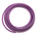 1/4 inch x 25' polyeurethane slange - gennemsigtig lilla