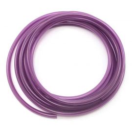 1/4 inch x 25' polyeurethane slange - gennemsigtig lilla