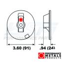 Anode - Aluminum - Trim Tab No Fin (Flat)
