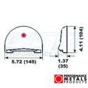 Anode - Aluminum - Volvo Transom Plate SX