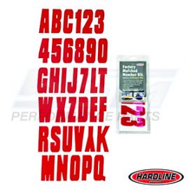 ID Sticker Kit 350 Series Red