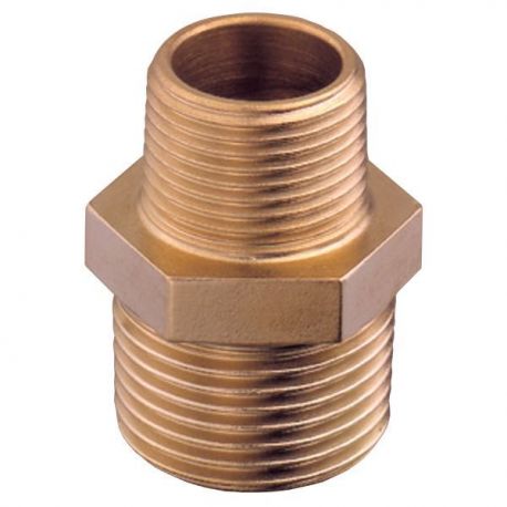 Guidi Brystnippel 1 1/2- 3/4" bronze