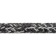 Robline Sirius Grip sort/hvid Ø8mm 8 meter