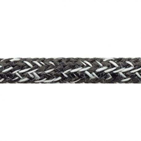Robline Sirius Grip sort/hvid Ø8mm 8 meter
