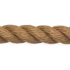 Robline Trad-Tex 3 Slået 32mm Brun 35m