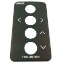 Max Power dæksel sort til VIP,Retract joystick panel 1442150