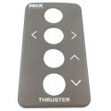 Max Power dæksel grå til VIP,Retract joystick panel 1442170