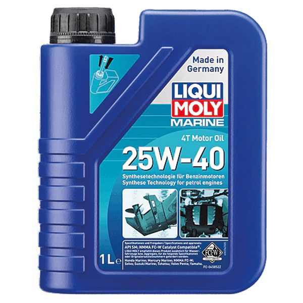 Liqui moly marine 4T motor olie 25W-40 20l - 1570217