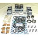 kvicksilver 200-250 hk carb / efi effekthuvud ombyggnadssats 0,015 över