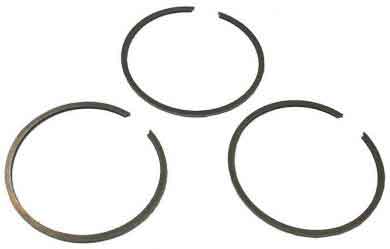 Piston Rings: Mercury / Mariner 35 - 150 Hp Cross Flow .015 Over 3 Rings - 3978811A12