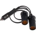Twin Socket Power Plug 12 V