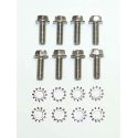 Johnson / EVINRUDE 85-140 hk lavere bærende cap bolte (8 pack)