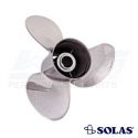 solas rubex ns3 prop univ ss bl. (nav påkrævet) 135-300hp (14x21)