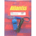 Whistle With Clip Blue