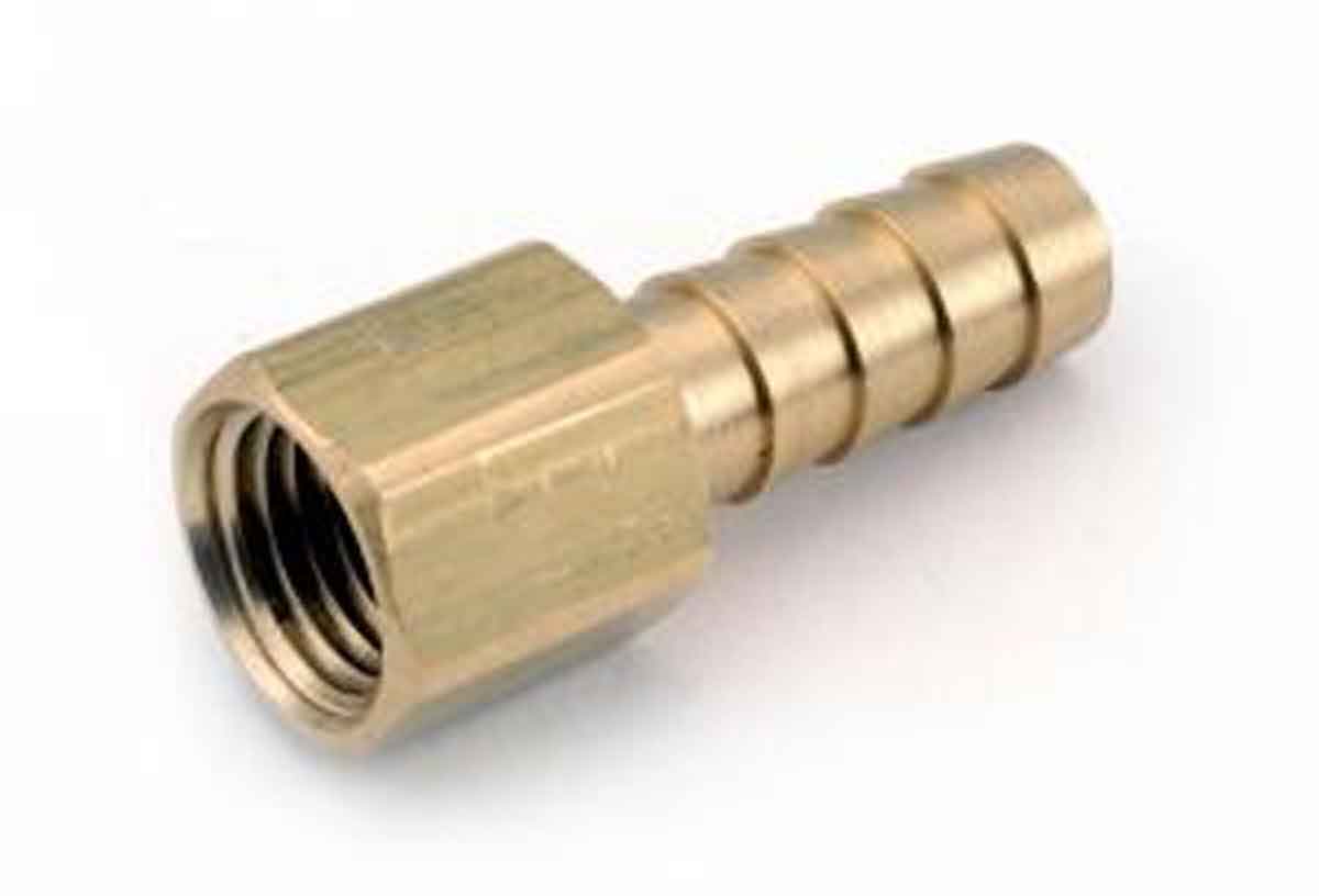 Slangeadapter 3/8 tomme slange x 1/4 inch kvindelige - COU221EE