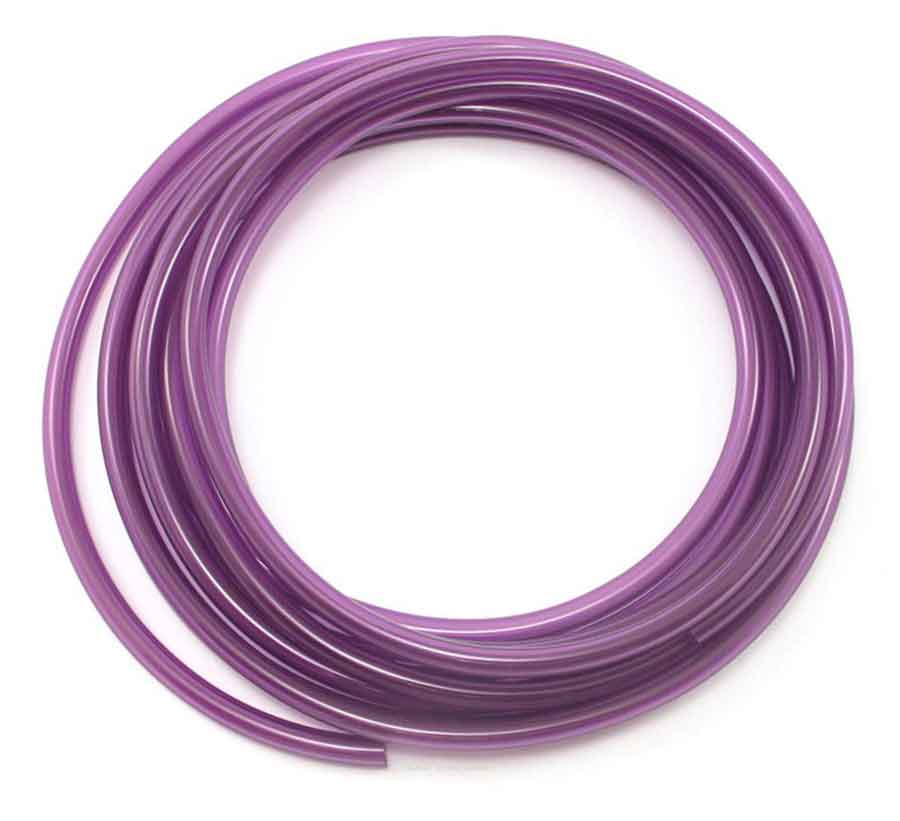 1/4 inch x 25' polyeurethane slange - gennemsigtig lilla - H1403812