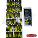 ID Sticker Kit 300 Serie Gelb / Schwarz