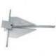 Anker danforth type galvaniseret 3 kg