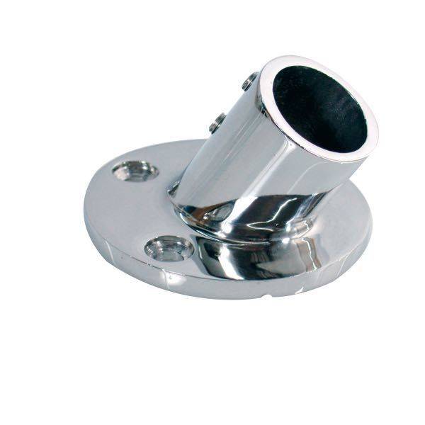 Bundbeslag rund Ø25mm-60 grader RF stål – 1054410