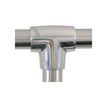 T-stykke Ø22mm - 90 grader RF stål