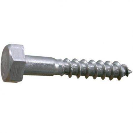 Skrue fransk 6 x 80 a4 DIN 571-4 2stk
