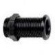 Lænsegennemføring hvid, l-90mm udvendig ø: 39mm ind. ø: 25mm