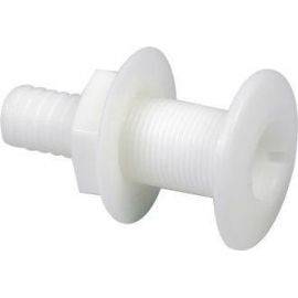 Pvc gennemføring 1 1/2" 38mm studs