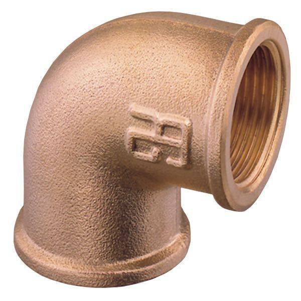 Guidi Bøjning 90° ind/ind 1 1/2″ bronze – 1068156