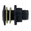 Gennemføring 3/4" plast hvid