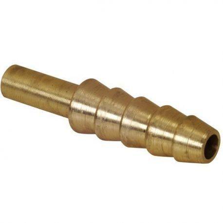 Gas slangestuds til Ø8mm rør -Ø10mm slange blister