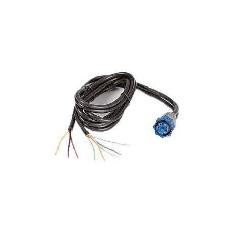 Strømkabel Hds/Hook/Elite,Hook med nmea 0183 (blå/rød)