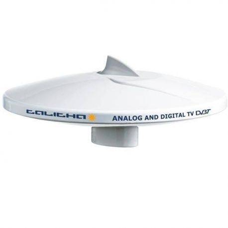 Glomex V9125AGCU/DAB TV antenne med DAB Ø25cm, 30m kabel