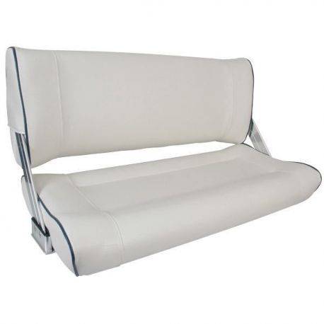 ESM ST90 Dobbelt sofa Lux lysegrå med blå, bredde 90 cm