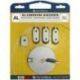 Tecnoseal Alu anode kit til yamaha f40-f60hk