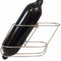 1852 Fenderholder vinklet højre Ø225mm til 2 fender