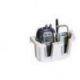 Dobbelt holder til vhf/mobil lalizas "store all" hvid