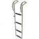 Badestige til platform 4 trin b-290mm l-615-1200mm d-240mm
